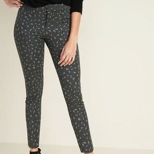 Mid-Rise Printed Pixie Ankle Pant for Women Size 6